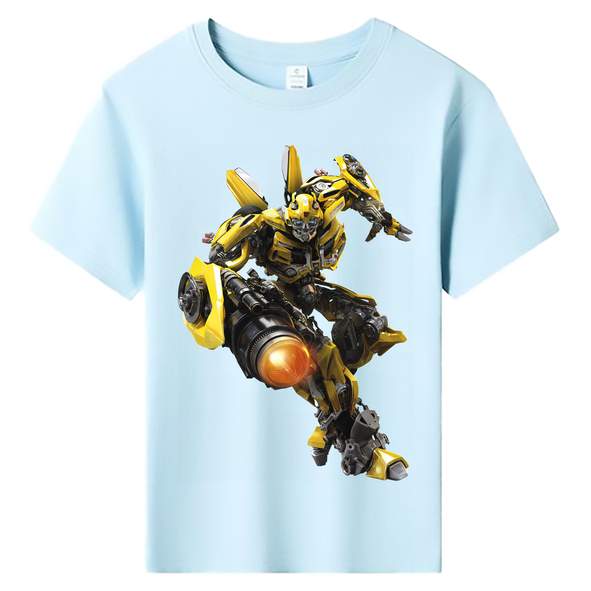 （画像用） Transformers トランスフォーマー 綿100％キッズTシャツ（フロントプリント）